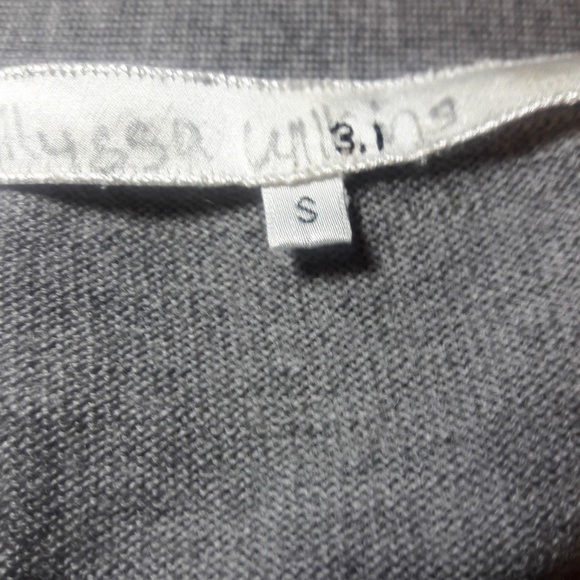 3.1 Phillip Lim Women's Wool Button Down Sweater S - Picture 7 of 8